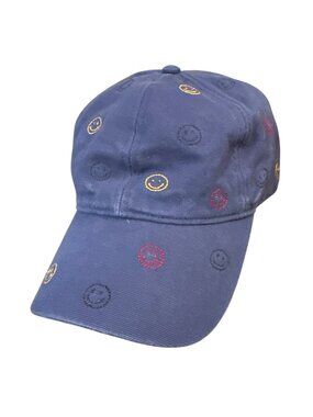 Steve Madden Smiley Face Hat Cap EUC